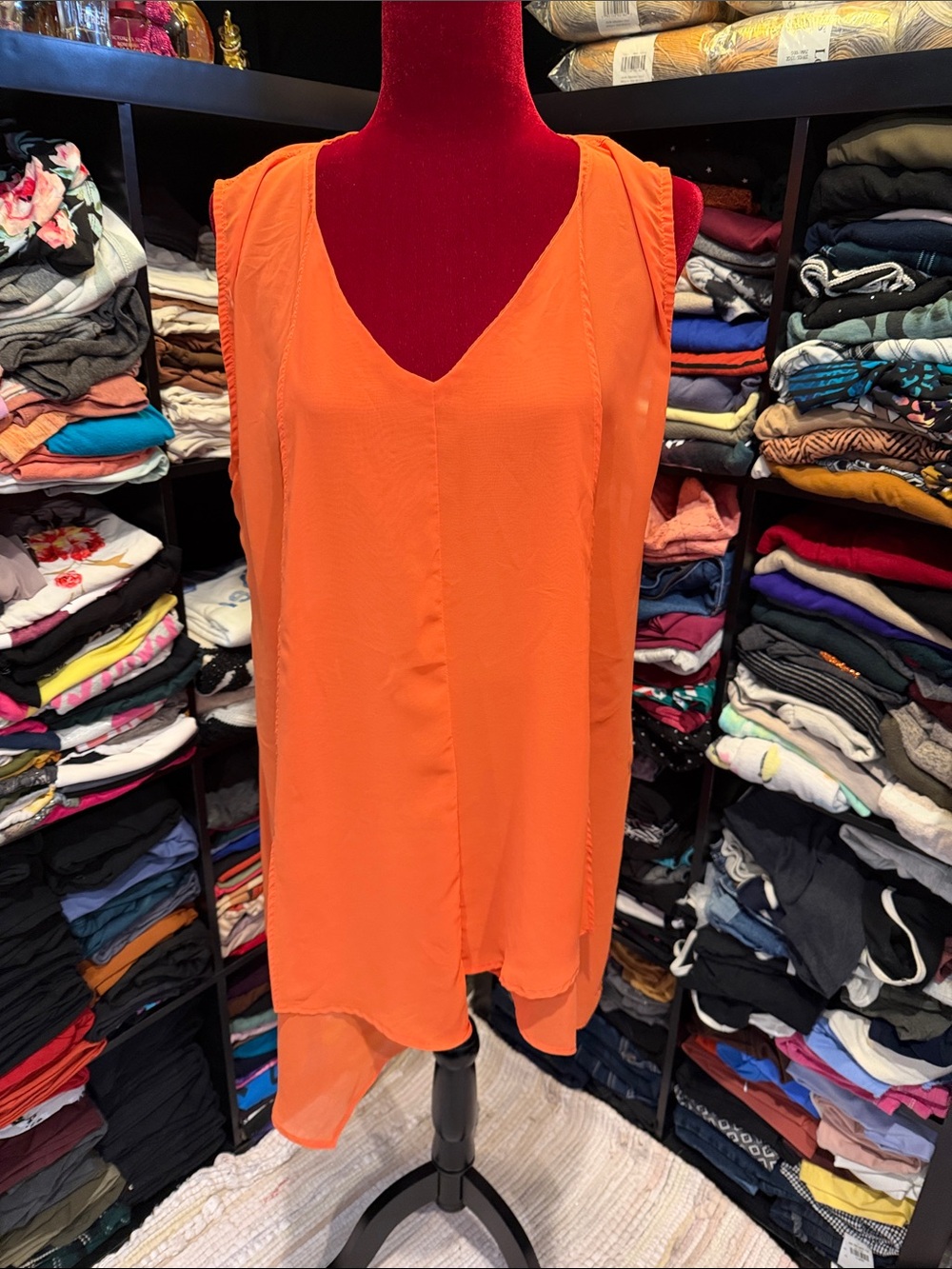 #595. 🪷. Sheer top. Swim cover